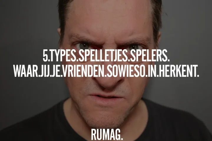 5 types spelletjes spelers waar jij je vrienden header