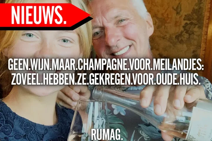geen wijn maar champagne voor meilandjes header