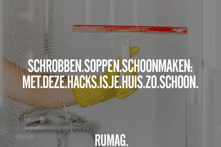 schoonmaken