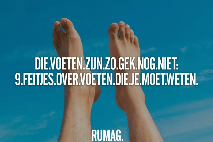 voeten rumag header blog